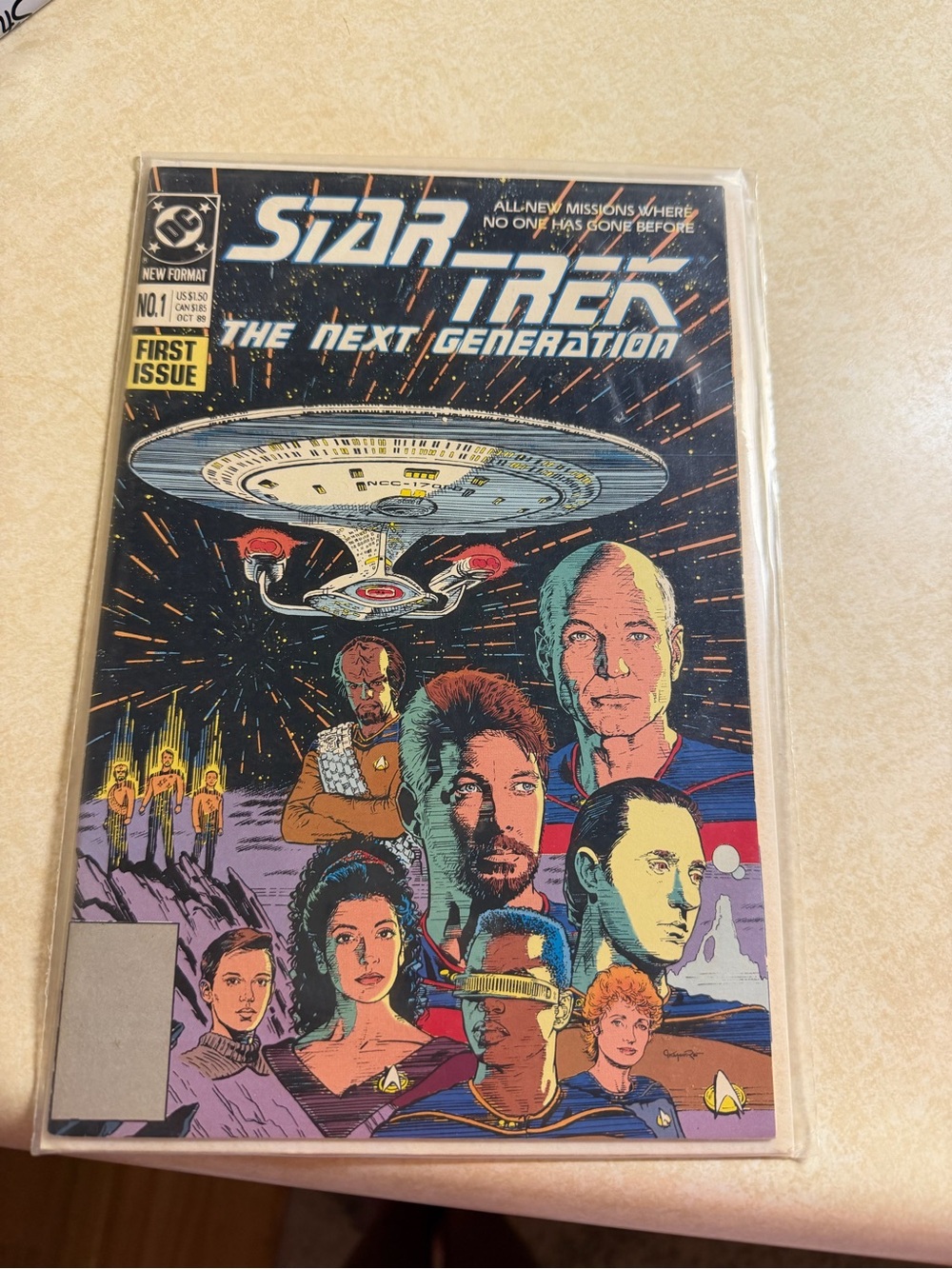 DC Star Trek The Next Generation Comic - No 1